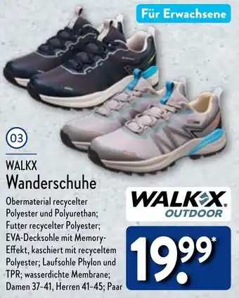 Aldi Nord WALKX Wanderschuhe Angebot