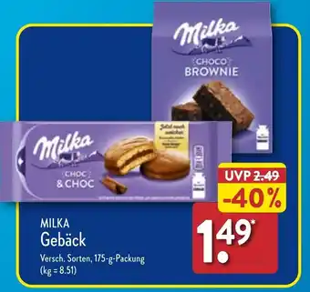 Aldi Nord MILKA Gebäck 175 g Packung Angebot