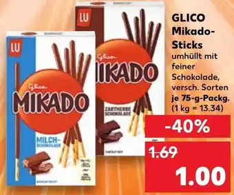 Kaufland GLICO Mikado-Sticks 75-g-Packg. Angebot