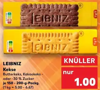 Kaufland LEIBNIZ Kekse 150-200-g-Packg. Angebot