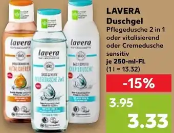 Kaufland LAVERA Duschgel 250 ml Fl. Angebot