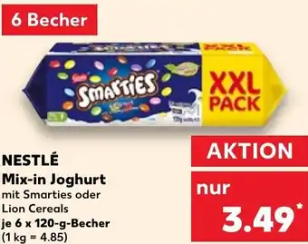 Kaufland NESTLÉ Mix-in Joghurt 6 x 120-g-Becher Angebot