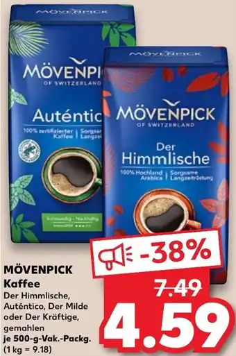 Kaufland MÖVENPICK Kaffee 500-g-Vak.-Packg. Angebot