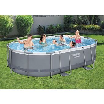 Thomas Philipps Bestway #56448 power steel pool-set 488x305x107cm Angebot