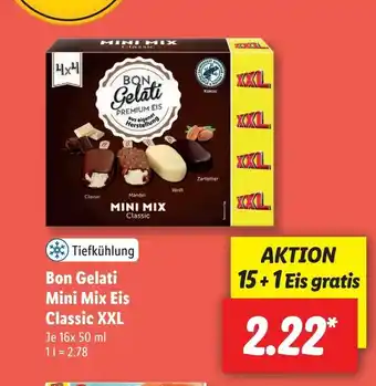 Lidl Bon gelati mini mix eis classic XXL Angebot