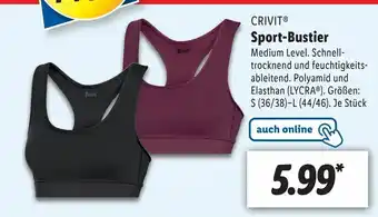 Lidl Sport-bustier Angebot