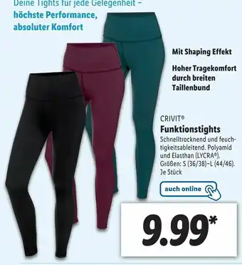 Lidl Funktionstights Angebot