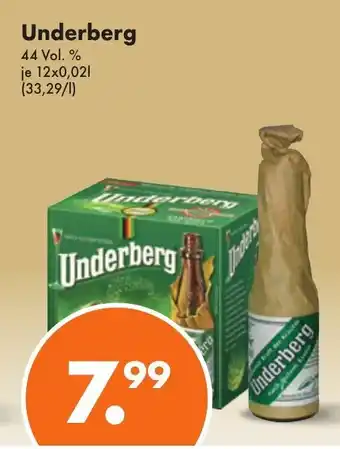 Trink und Spare Underberg 12*0.02l Angebot