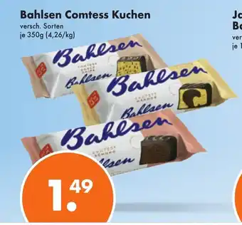 Trink und Spare Bahlsen Comtess Kuchen 350g Angebot