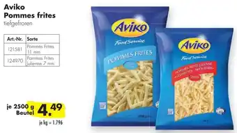 Handelshof Aviko Pommes Frites 2500 g Beutel Angebot