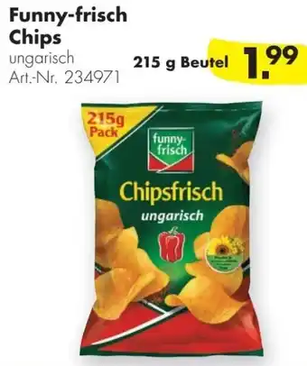 Handelshof Funny-frisch Chips 215 g Beutel Angebot