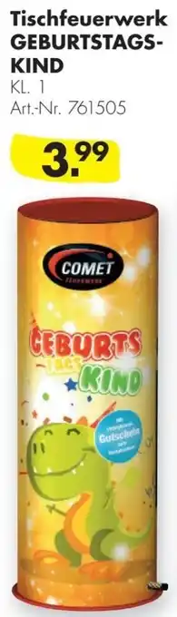 Handelshof COMET FEUERWERK Tischfeuerwerk GEBURTSTAGS-KIND Angebot