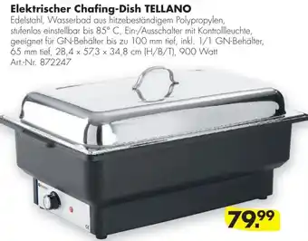 Handelshof HENDI Elektrischer Chafing-Dish TELLANO Angebot