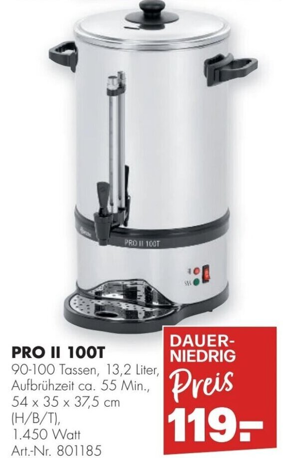 Bartscher Rundfilter Kaffeemaschine Regina 90