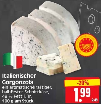 Edeka Herkules Italienischer Gorgonzola 100 g Angebot