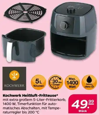 NETTO Kochwerk Heißluft-Fritteuse Angebot