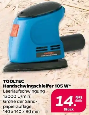 NETTO TOOLTEC Handschwingschleifer 105 W Angebot