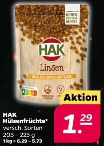 NETTO HAK Hülsenfrüchte 205 - 225 g Angebot