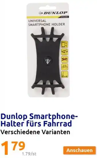 Action Dunlop Smartphone-Halter fürs Fahrrad Angebot