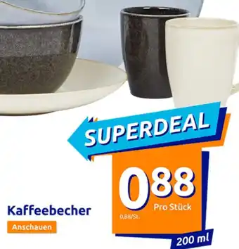 Action Kaffeebecher 200 ml Angebot