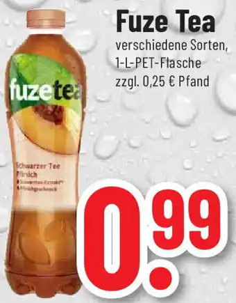 trinkgut Fuze Tea 1 L PET Flasche Angebot