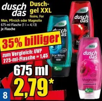 Norma Duschdas Duschgel XXL 675 ml Angebot