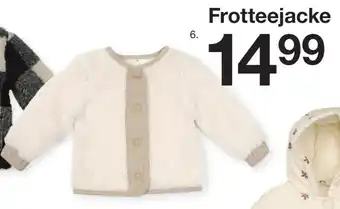 Zeeman 6. Frotteejacke Größe 68-86. Angebot