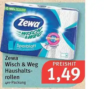 Feneberg Zewa Wisch & Weg Haushaltsrollen Angebot