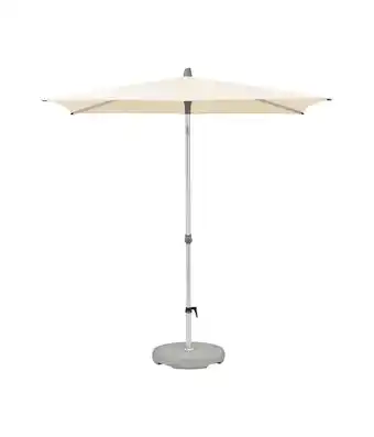 Dehner Sun comfort sonnenschirm alu-smart, rechteckig, ca. b150/t210 cm Angebot