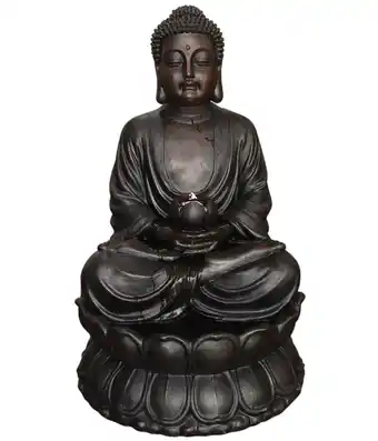 Dehner Dehner polyresin-gartenbrunnen buddha, ca. b49,5/h80,5/t49,5 cm Angebot