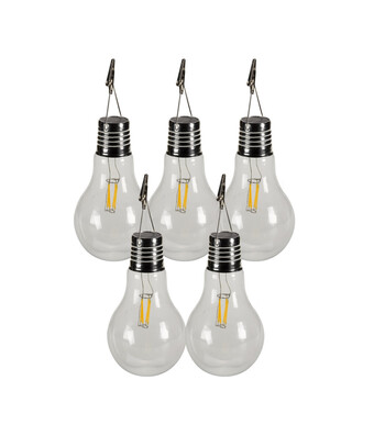 Dehner Dehner solar-glühbirnen 5er set, ca. ø10/h17 cm Angebot