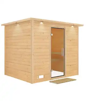 Dehner Wolff finnhaus innensauna basic nikos, ca. b259/h205/t210 cm Angebot