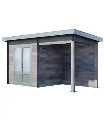 Dehner Wolff finnhaus gartenhaus wpc-trend b+, inkl. lounge, ca. b480/h252/t232 cm Angebot