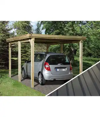Dehner Weka carport 617, mit stahldach Angebot