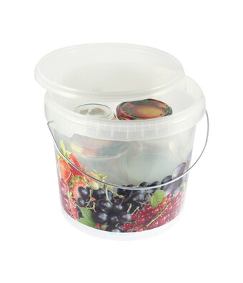 Dehner Dehner pflückeimer-set, 5,6 l, inkl. 10 einmachgläser, 250 ml Angebot