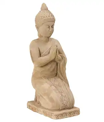 Dehner Dehner terrakotta-buddha, ca. b22/h58/t29 cm Angebot