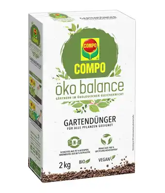 Dehner Compo® öko balance garten-dünger, 2 kg Angebot