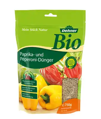 Dehner Dehner bio paprika- und peperoni-dünger, 750 g Angebot