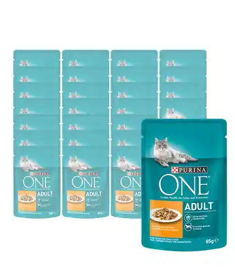 Dehner Purina one® nassfutter für katzen adult, 26 x 85 g Angebot