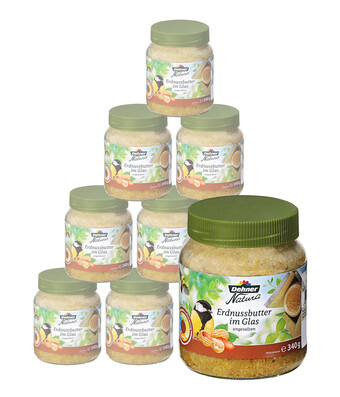 Dehner Dehner natura erdnussbutter im glas, 8 x 340 g Angebot
