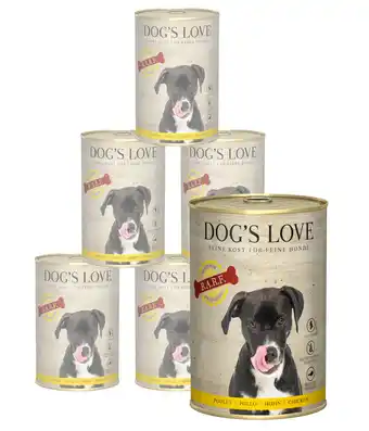 Dehner Dog's love ergänzungsfutter b.a.r.f. pur, 6 x 400 g Angebot