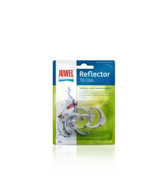 Dehner Juwel® aquarium aquariumzubehör kunststoffclips t8 26 mm für reflektoren, 4 stück Angebot