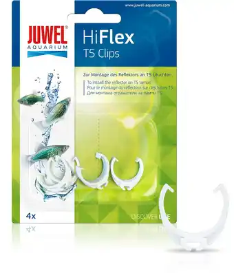 Dehner Juwel® aquarium aquariumbeleuchtung hiflex t5 clips für juwel reflektoren, 4 stück Angebot