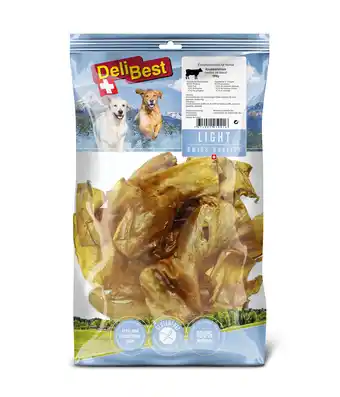 Dehner Delibest light hundesnack knabberohren, 500 g Angebot