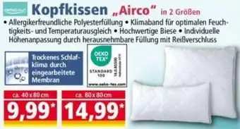 Norma Ortho Vital Kopfkissen ,,Airco" Angebot