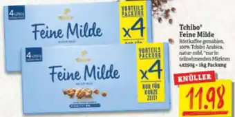 NP Discount Tchibo Feine Milde 1 kg Packung Angebot