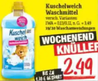 NP Discount Kuschelweich Waschmittel Angebot