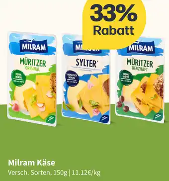 Picnic Milram Käse 150 g Angebot