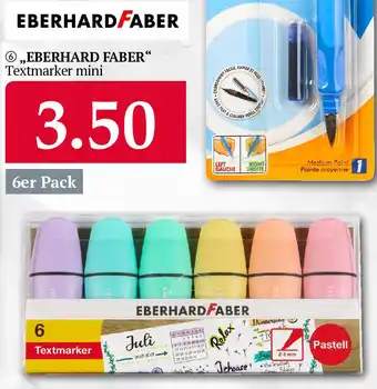 Woolworth ,,EBERHARD FABER" Textmarker mini 6er Pack Angebot