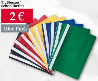 Woolworth ,,Stenzer" Schnellhefter 10er Pack Angebot